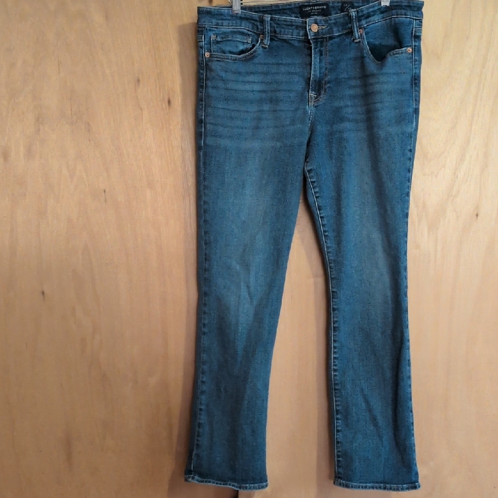 Lucky Brand Straight Leg Blue Jeans